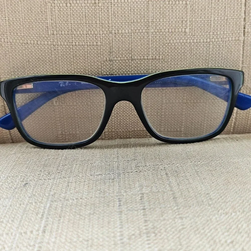 Ray-Ban Youth Eyeglasses Black/Blue RB1536 48[]16 130 Glasses Eye Wear